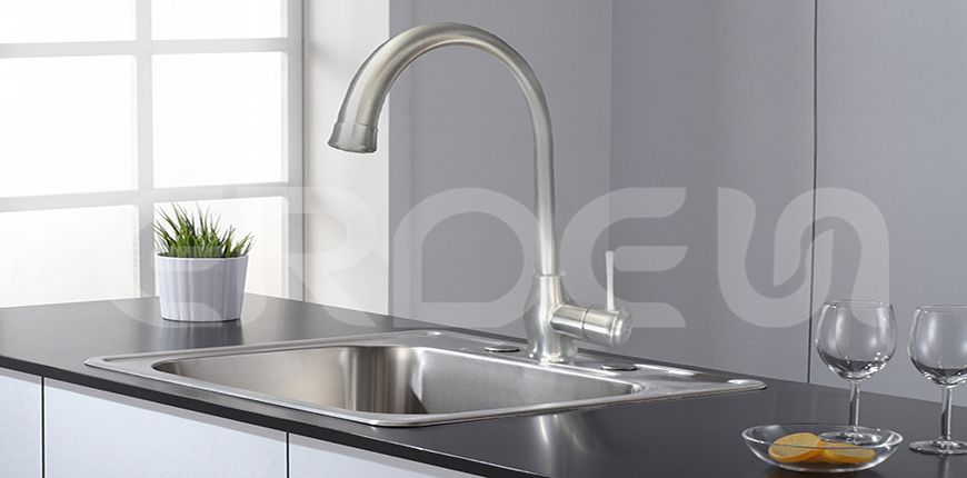 Stainless Steel U-Shpaed Kitchen Faucet